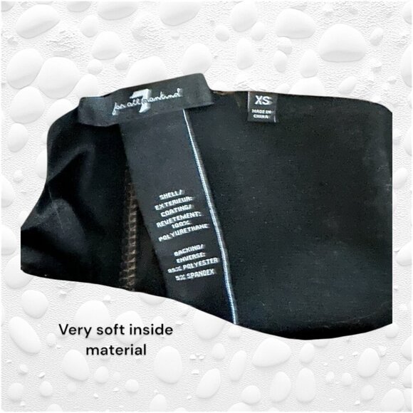 Snake Python Faux Leather Pull-on Legging Pants - Size XS NWOT - Picture 5 of 5